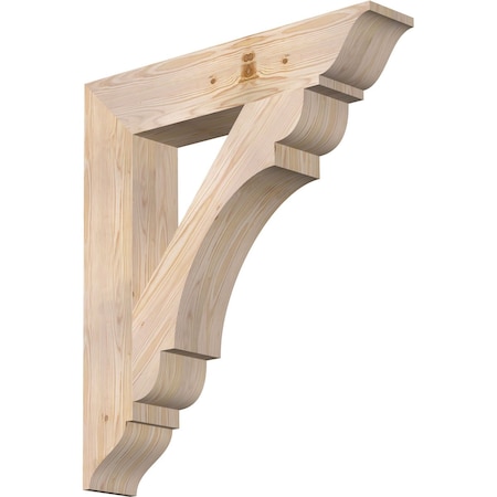 Ekena Millwork Olympic Traditional Smooth Bracket, Douglas Fir, 5 1/2"W x 30"D x 34"H BKT06X30X34OLY01SDF